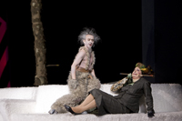 Dominique Visse as Satirino, Guy de Mey as Linfea