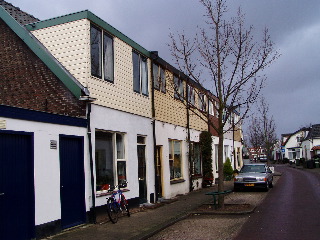 Street of house in Bussum to let