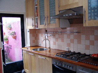 New kitchen of house in Bussum to let
