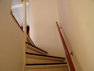 Stairs in house in Bussum