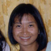 Anne Ku at the computer